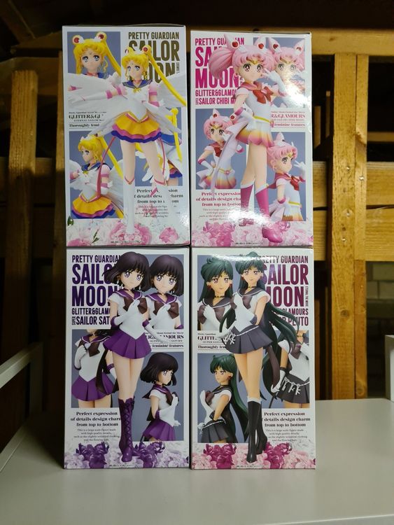 SALE Sailor Moon Glitter & Glamours Figure Banpresto SET (4) 1