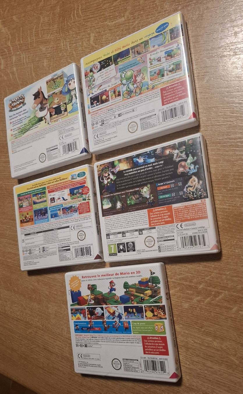 Nintendo Giochi: lot jeux nintendo 3DS – Usato da Perly venduto da gsc_hwt7 1