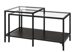 Ikea Couchtisch VITTSJÖ 2 teilig