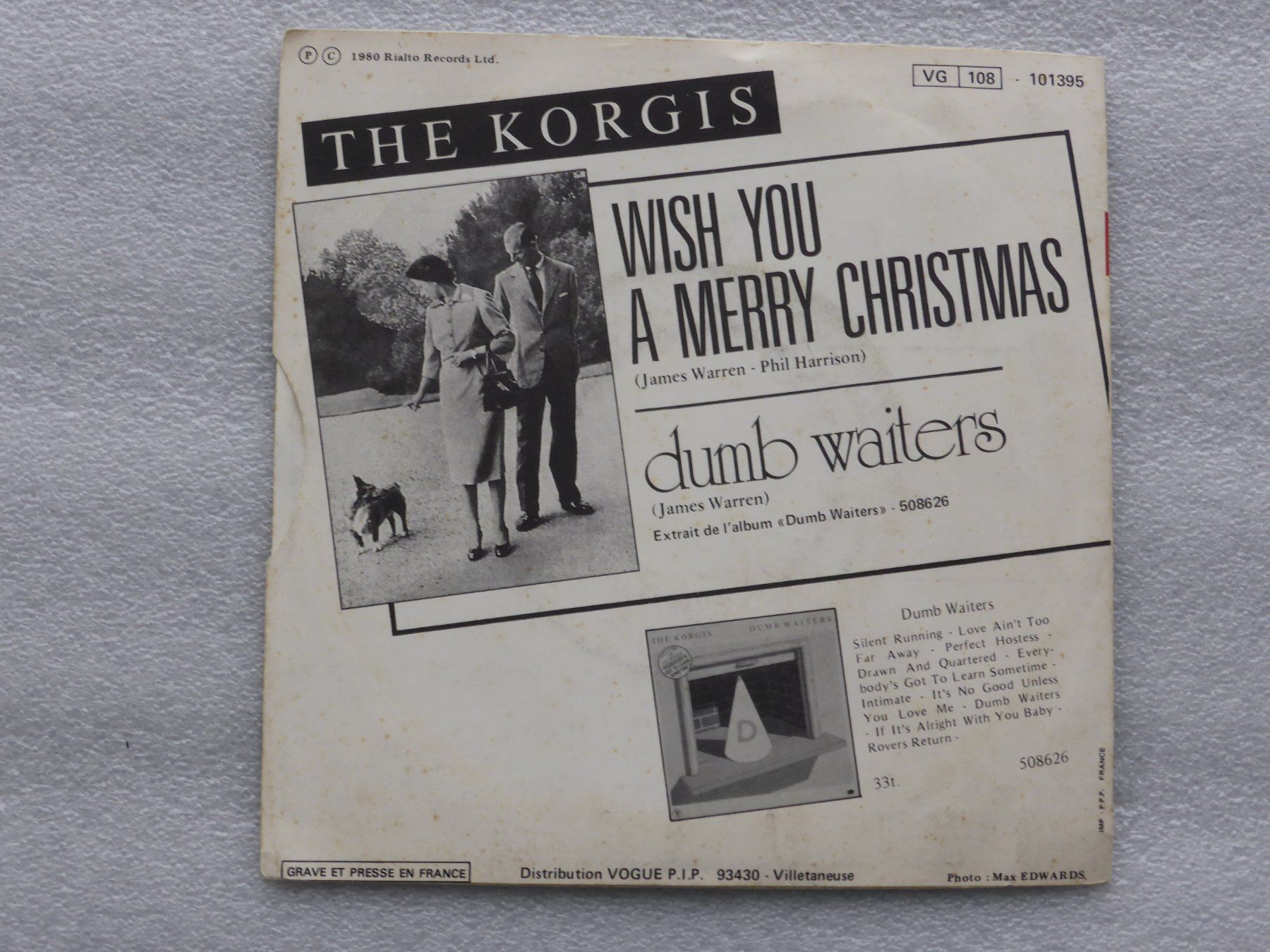 Dischi in vinile: Vinyl Single  THE KORGIS – Usato da Küssnacht am Rigi venduto da Mondkinder 3