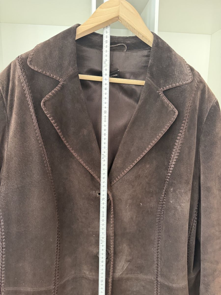 Gerry Weber Cappotti: Samoon/Gerry Weber Rauhlederjacke - Grösse 50 – Usato da Weggis venduto da agabara77