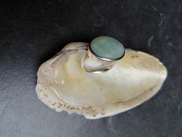 bague argent 925 et pierre