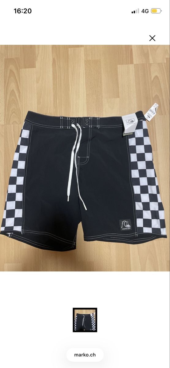 Quiksilver Pantaloni: Quiksilver Boardshorts Grösse 33 – Nuovo (secondo la descrizione) da Dallenwil venduto da sev_nxb8