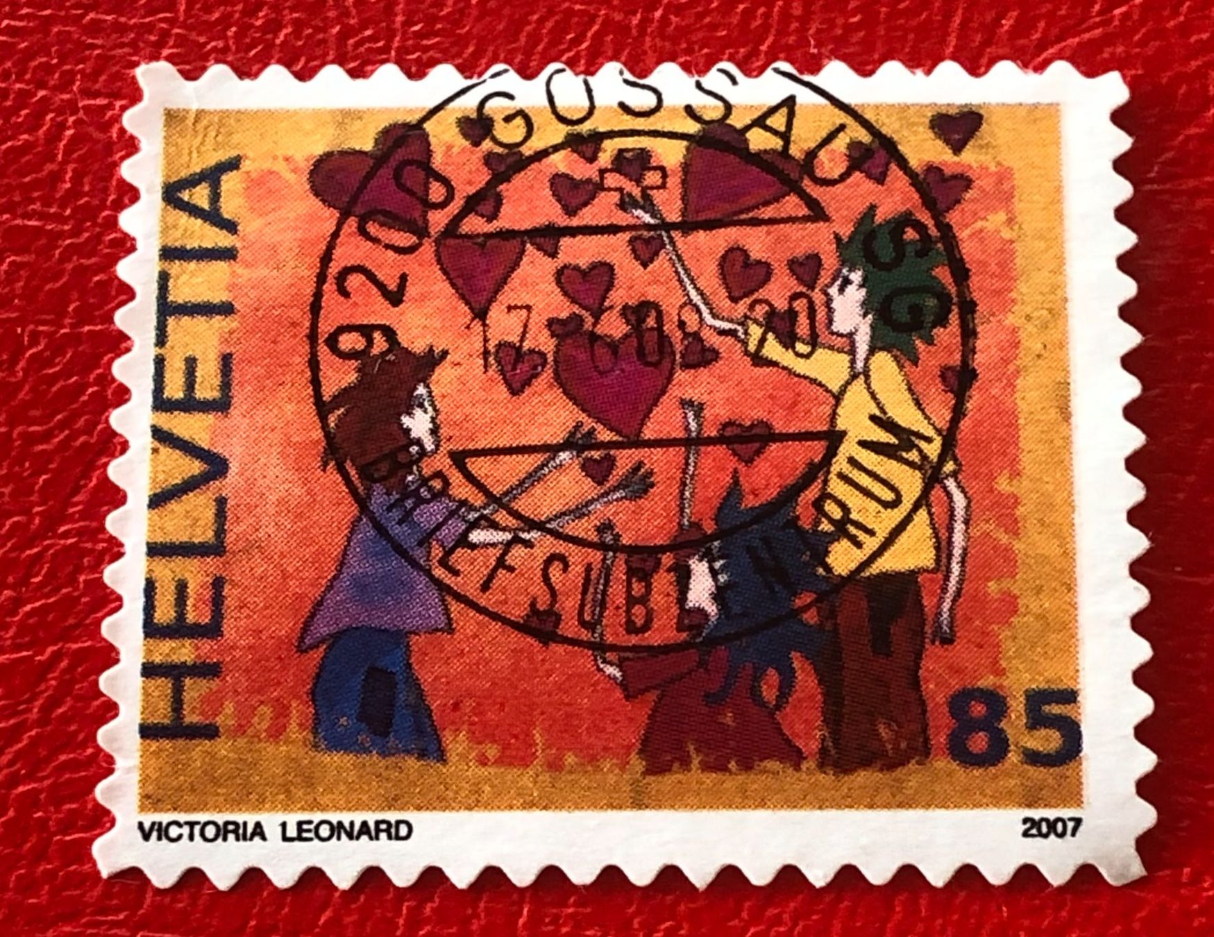Tutti i francobolli: Nr.1244 Lasst Liebe Sprechen GESTEMPELT    – Usato da Aarau venduto da Billa007