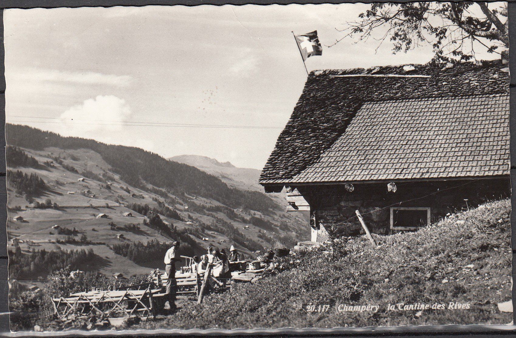 Ansichtskarten: AK Champery La Cantine Des Rivers VS – Gebraucht aus Herrliberg von Lfrifda