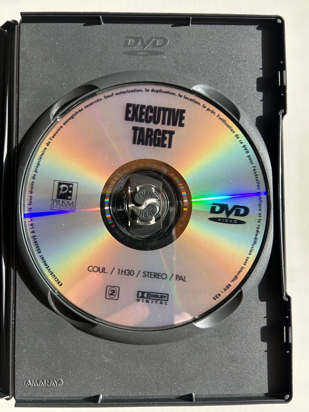 Tutti i DVDs: EXÉCUTIVE TARGET – Usato da St-Cierges venduto da Crisi53 2