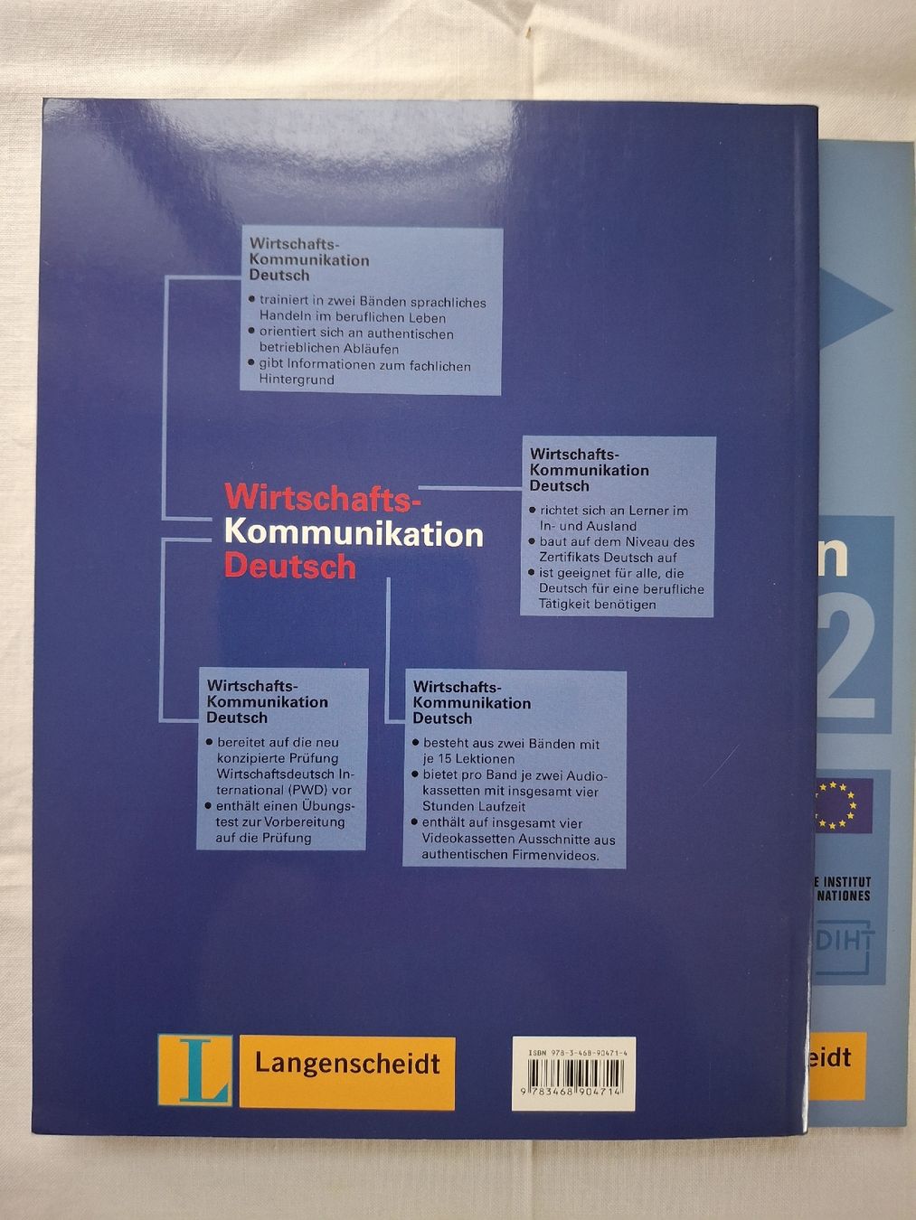 Libri: Wirtschaftskommunikation Deutsch 1&2, B2 - C1 – Usato da Zürich venduto da wildflower26 1