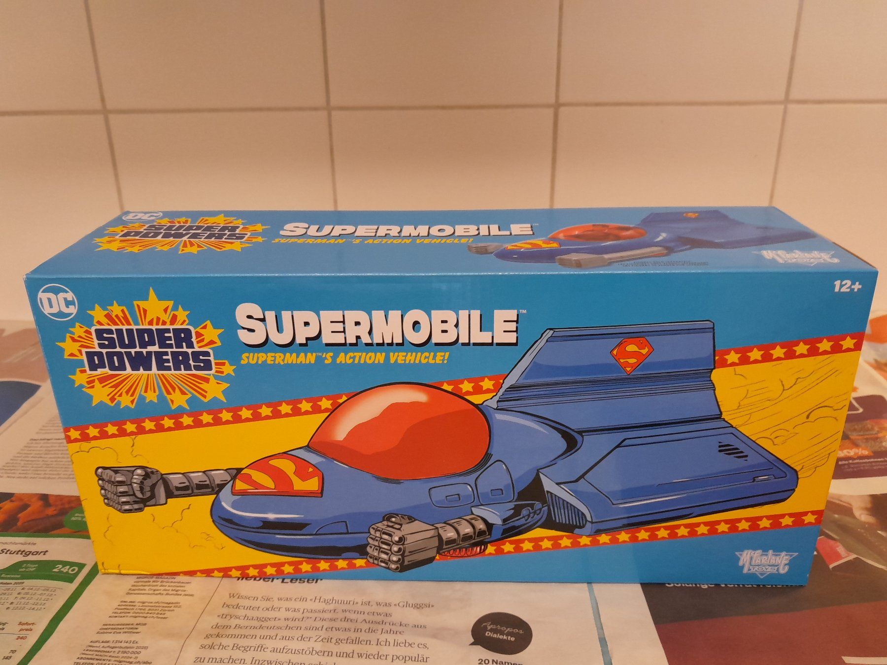 Statuette: McFarlane Toys Superman DC Super Powers Super Mobile – Nuovo e nell'imballaggio originale da Rüti ZH venduto da Alemanni