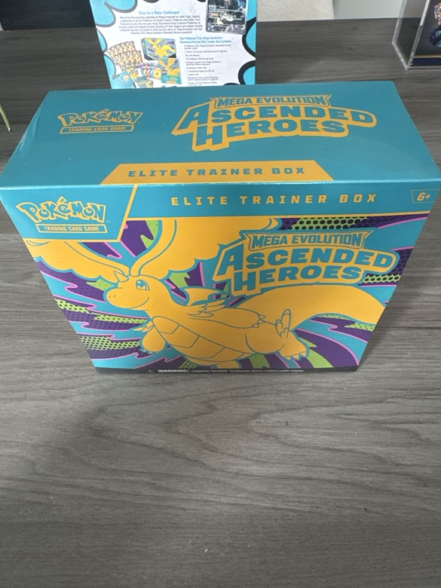 Pokémon Carte collezionabili: ETB ASCENDED HEROES ENG  – Nuovo e nell'imballaggio originale da Riazzino venduto da bar_f9fn