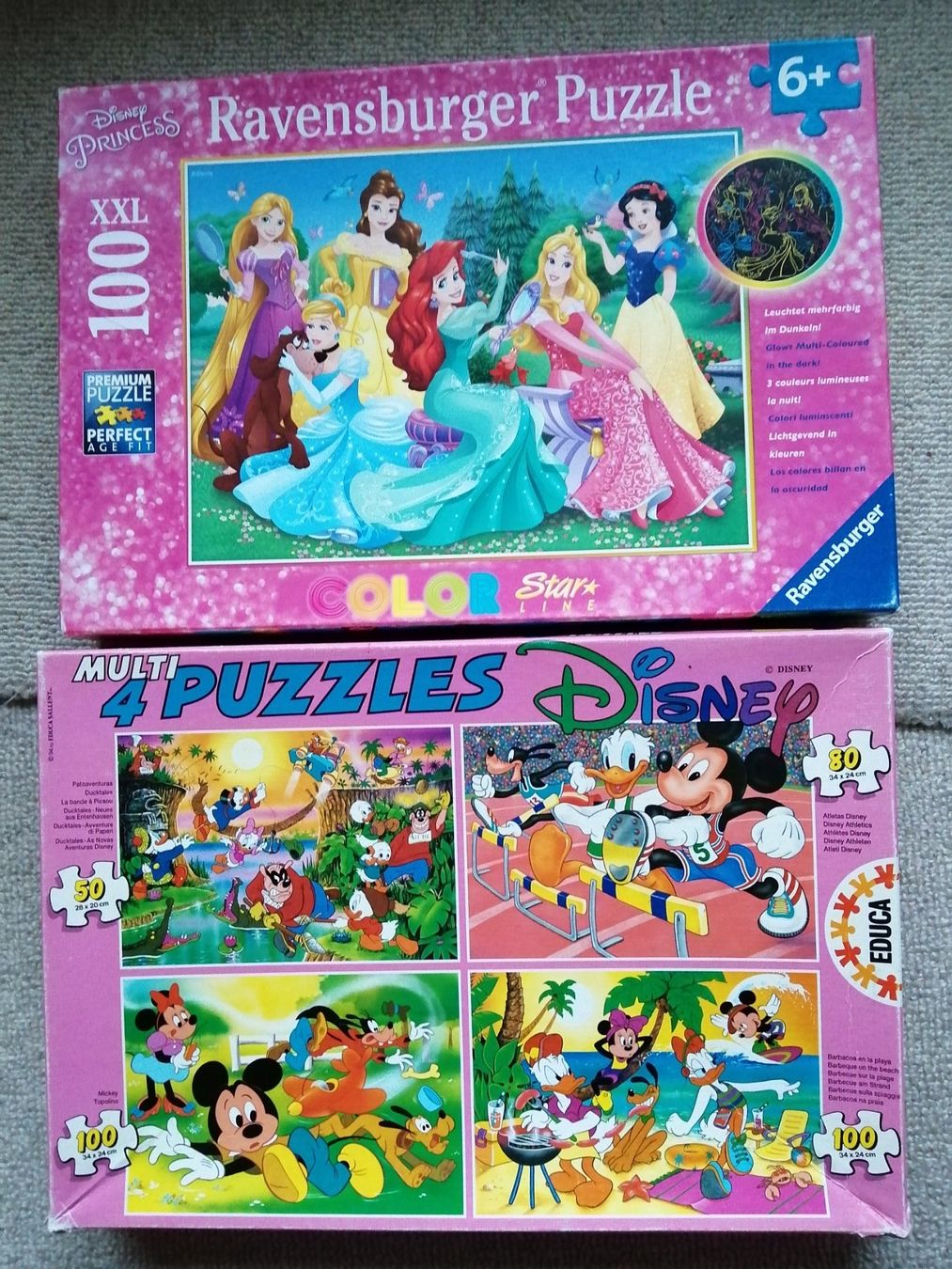Ravensburger Puzzles: 2 Schachteln Puzzles – Gebraucht aus Wettingen von zadina39