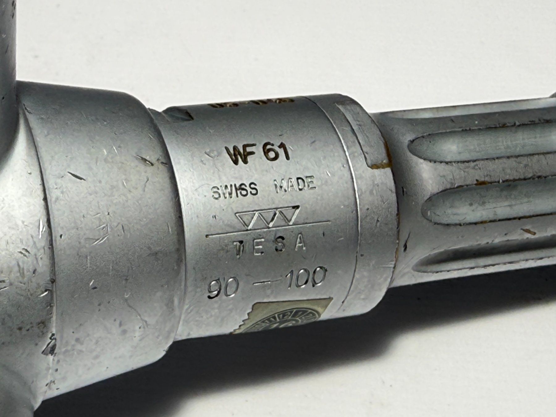 Tesa Misurare: TESA Innenmikrometer 90-100mm Dreipunktmikrometer – Usato da Boswil venduto da ABLagerBoswil 2