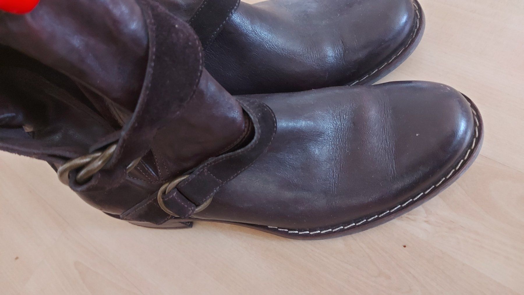Paul Green Damenschuhe: Paul Green Stiefeletten Leder – Gebraucht aus langenthal von rundholz7