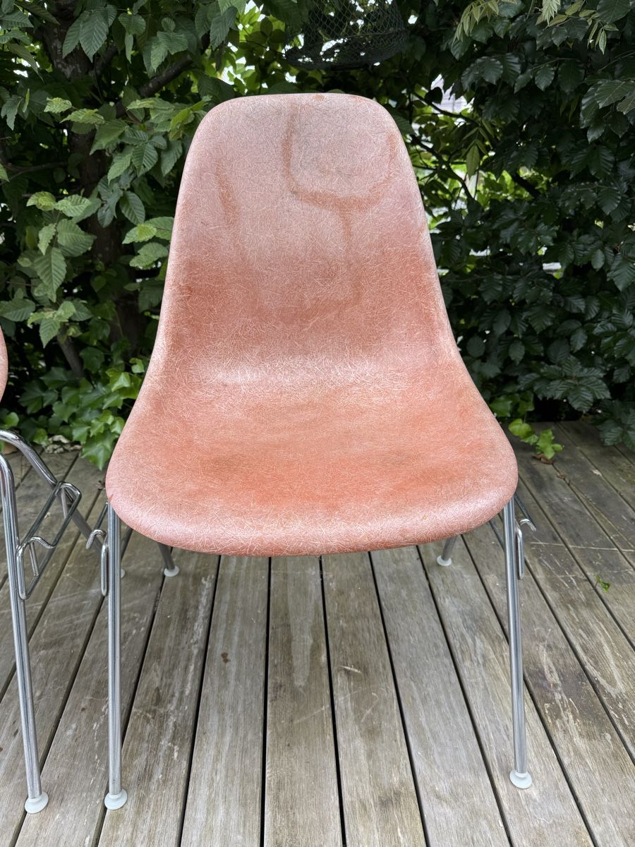 Herman Miller Sedie: Eames Fiberglass Side Chair DSX – Usato da Basel venduto da LemmyS 2