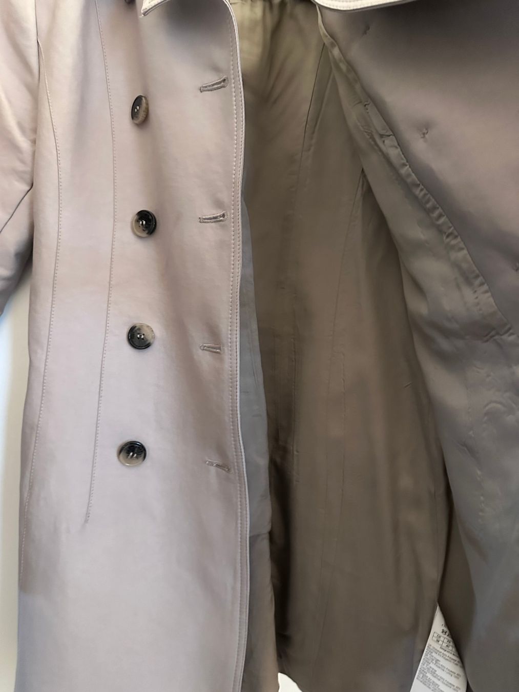 Hallhuber Giacche: Trenchcoat Hallhuber sand – Usato da Dürrenäsch venduto da Rena7 2