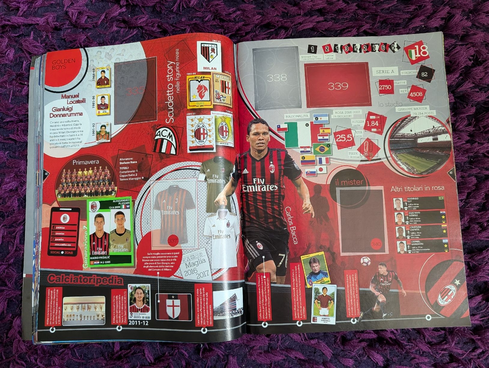 Panini Alben: Album Panini Calciatori 2016-2017 - à compléter  – Gebraucht aus Thônex von Dg5 4