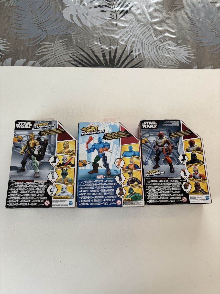 Statuette: 3 figurines Star Wars et Marvel NEW SEALED – Usato da Genève venduto da sho_67qj 1