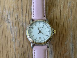 Rare Montre femme LOUIS ERARD bicolore