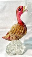 Unikate Ente Murano mit Goldfolieneinlage, 60er, neuwertig!