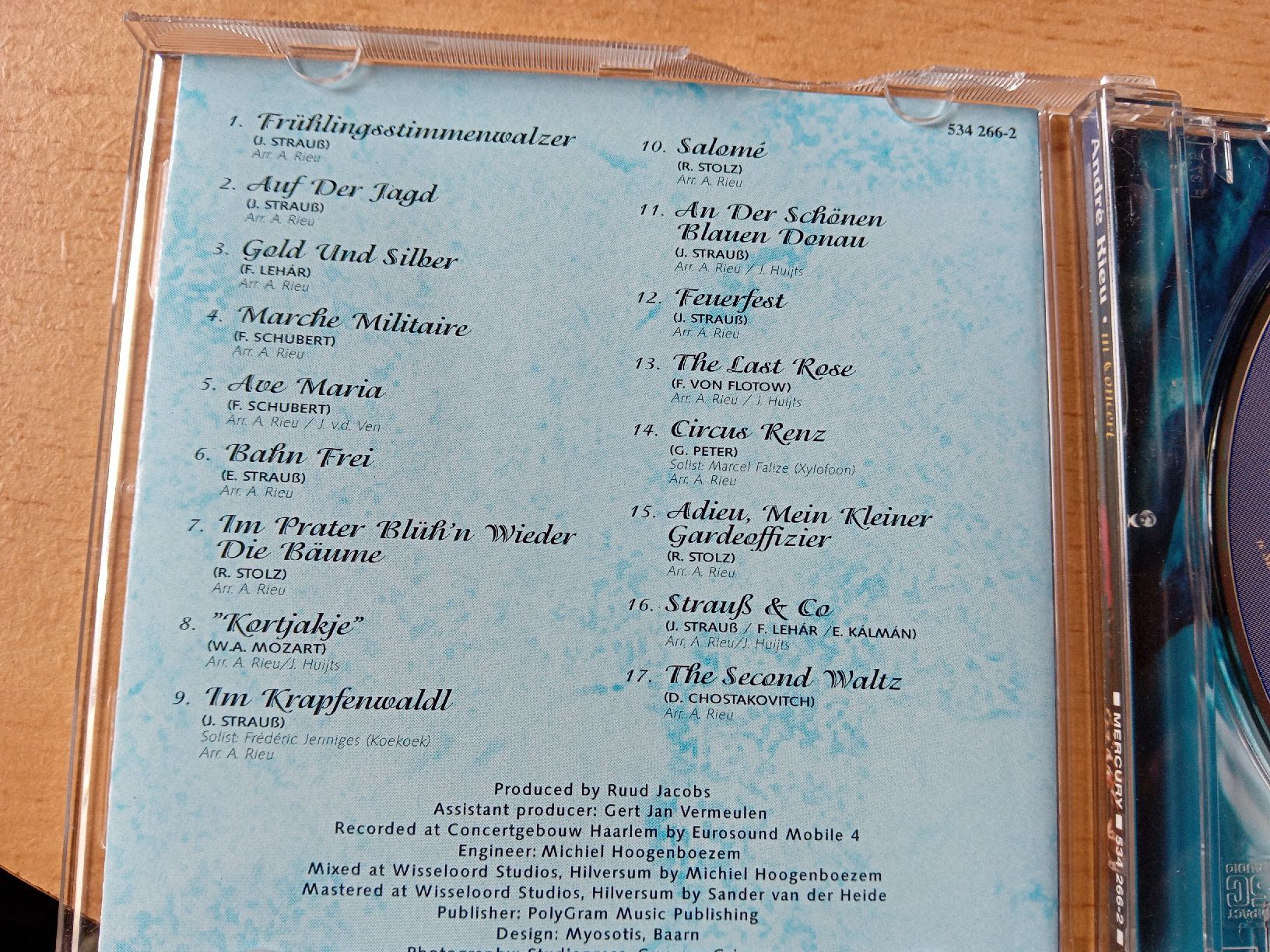 CD: CD André Rieu – Usato da Witterswil venduto da hele04 1
