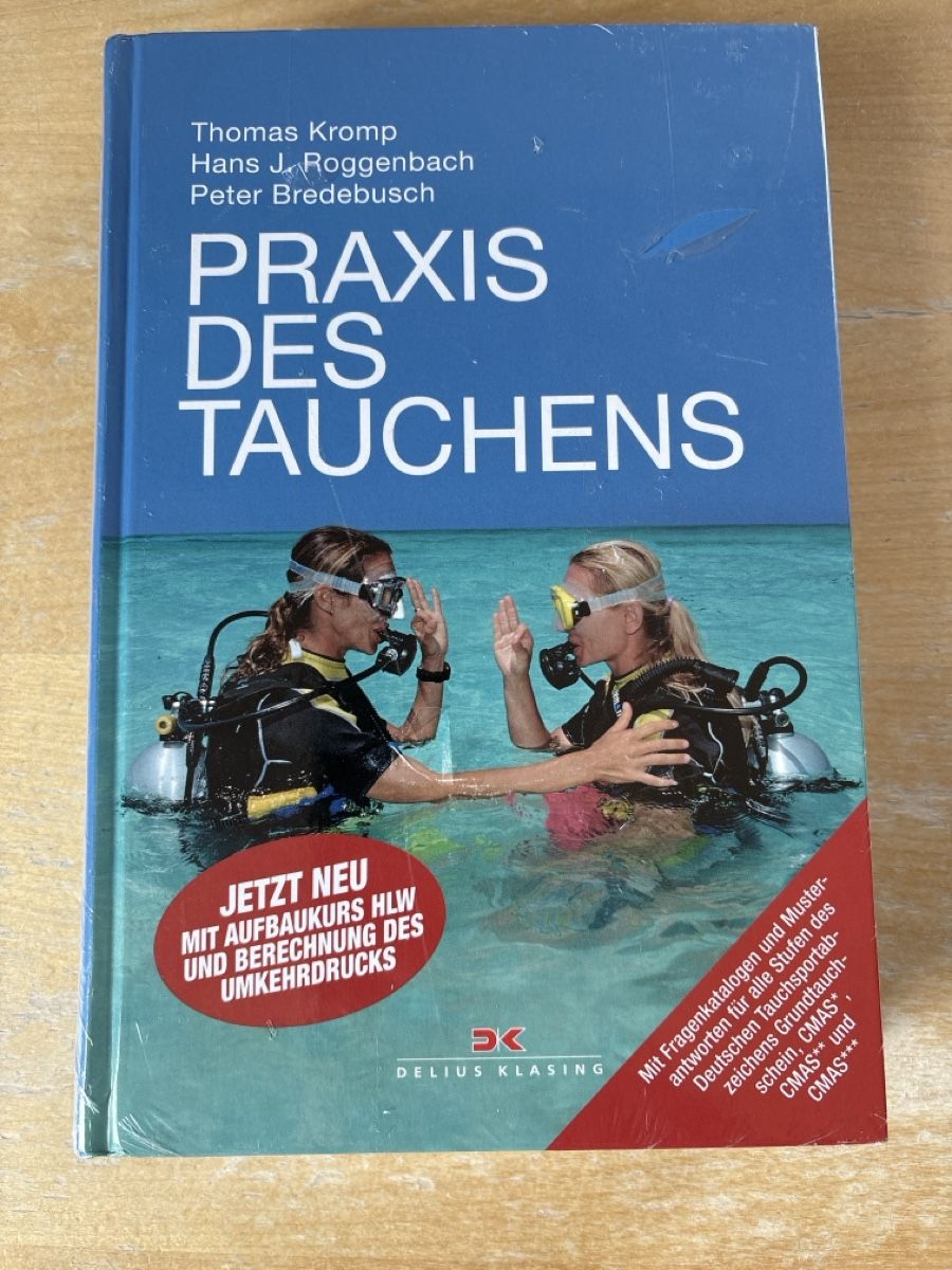 Libri: Diving / Praxis des Tauchens - Lehrbuch/Anleitung – Nuovo e nell'imballaggio originale da Zürich venduto da Fuxion