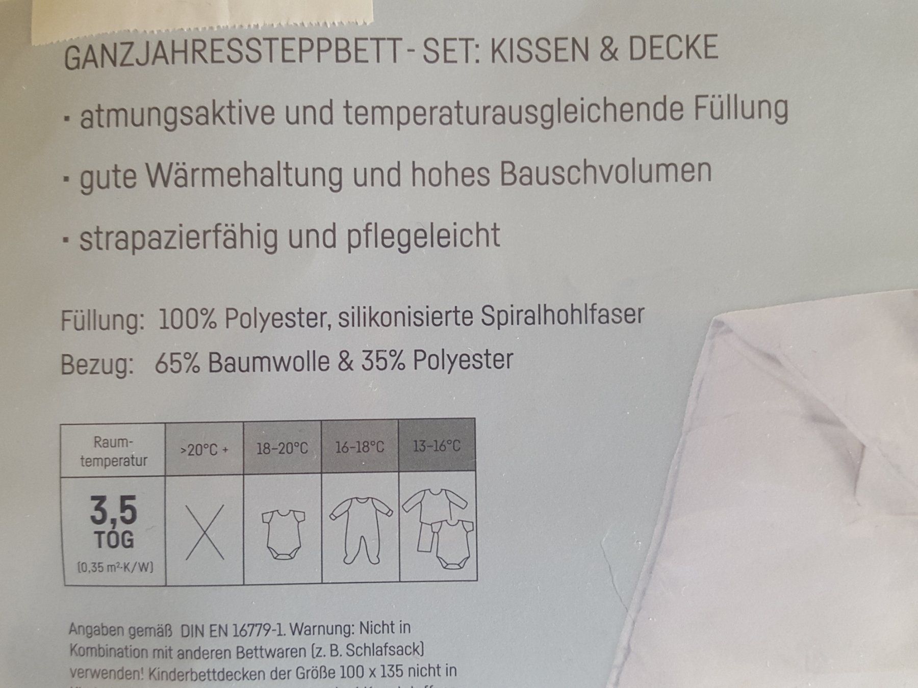 Biancheria da letto: Babystepbett-Set BASIC mit Überzüge – Usato da Altendorf venduto da Storck_1504 2