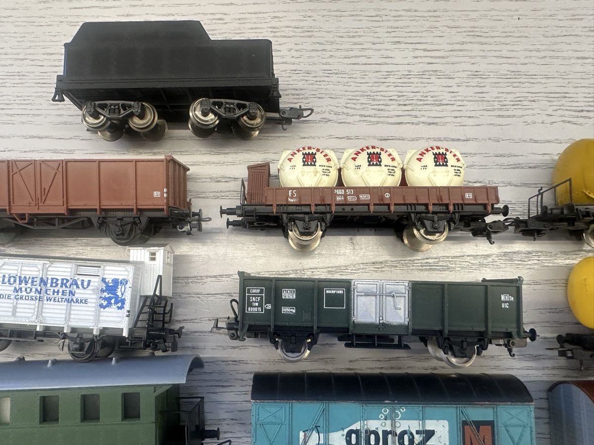 Liliput Modellini di ferrovie: 13x Lima Roco Pko Liliput Güterwagen – Usato da Lupsingen venduto da New-Haven 2