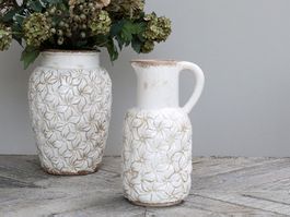 SALE! Krug "Colmar" mit Blumenmuster, Chic Antique
