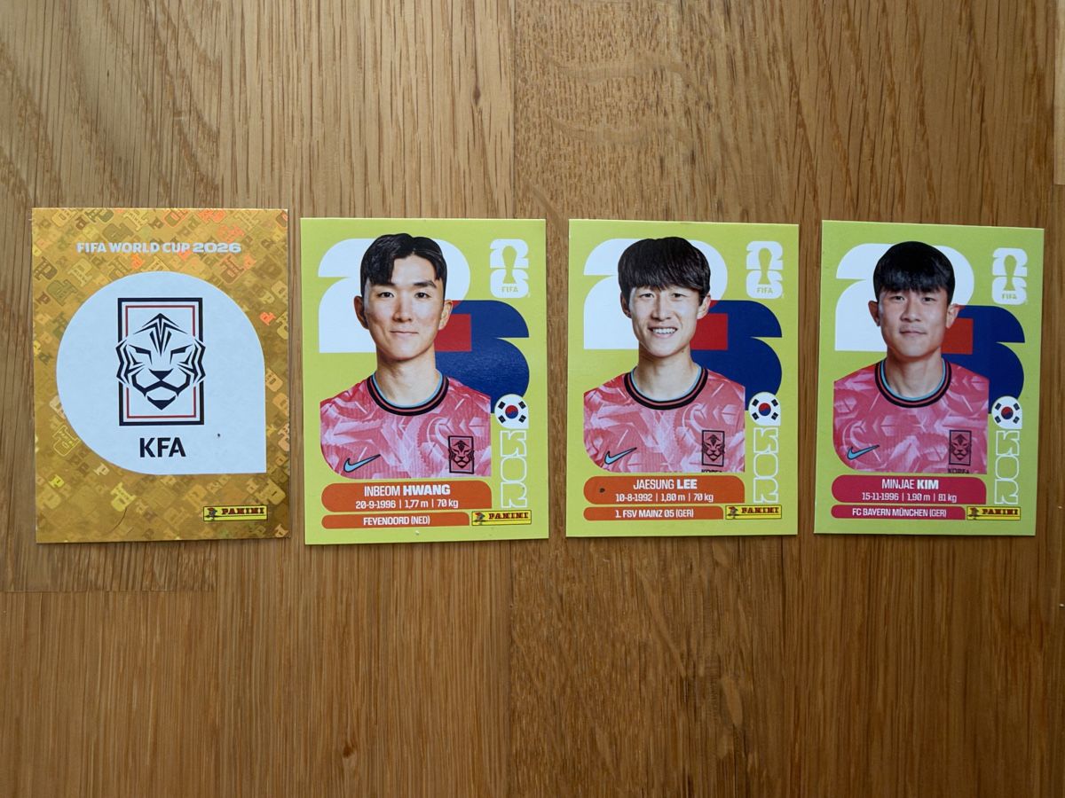 Panini Carte collezionabili: Panini Sticker KOR – Usato da Thun venduto da ina_8hwc