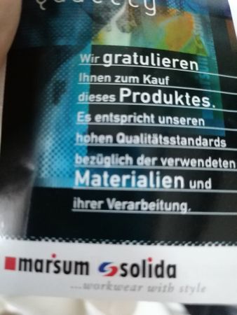 Arbeitshose Nr 54er Marsum