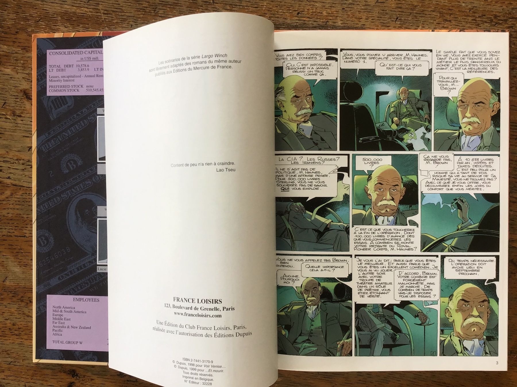 Fumetti: Double BD Largo Winch (2) – Usato da Fully venduto da Ruby97 1