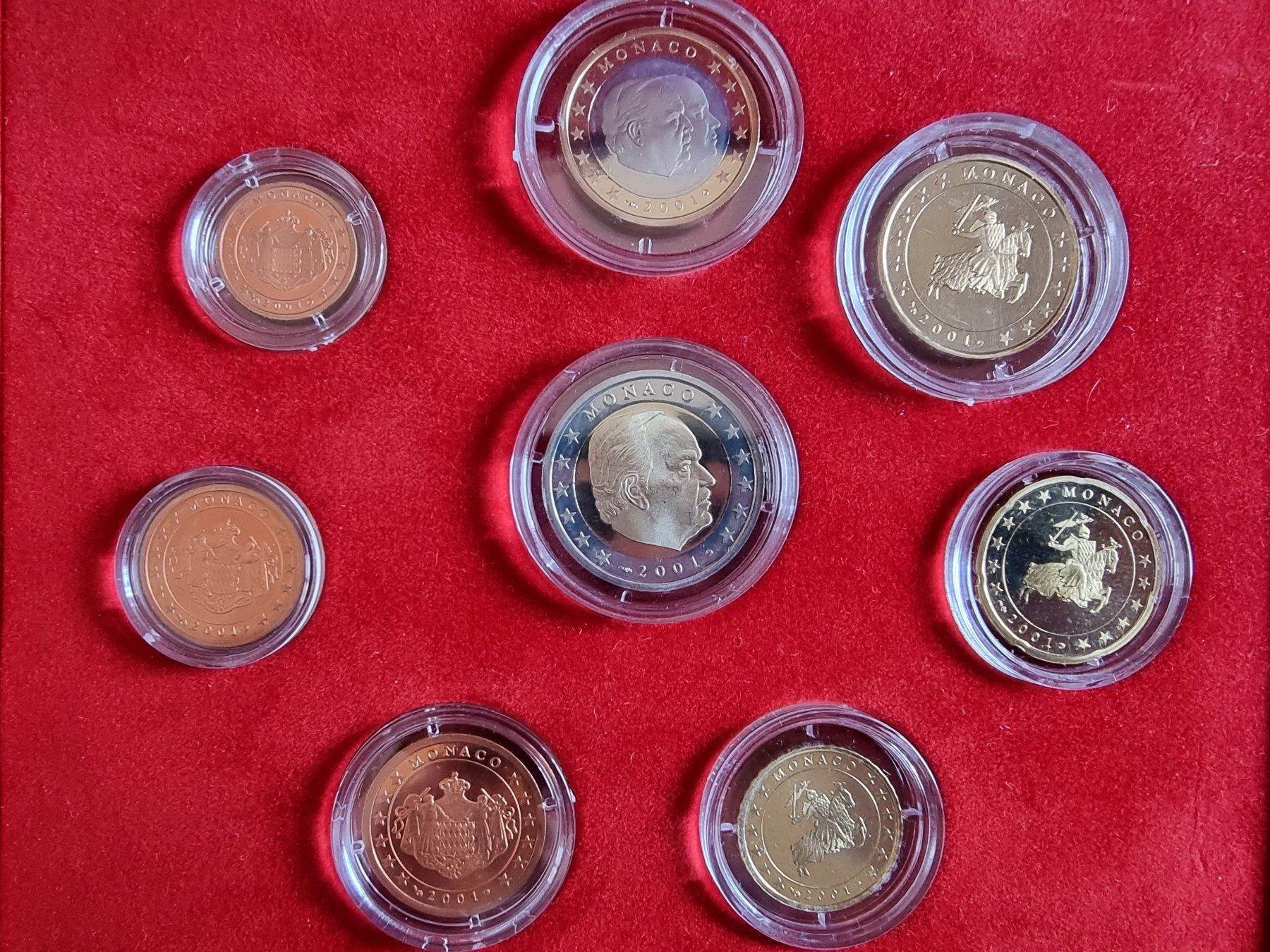 Tutti le monete: Monaco KMS 2001 PP/Proof – Usato da Rüschlikon venduto da lordgara 2