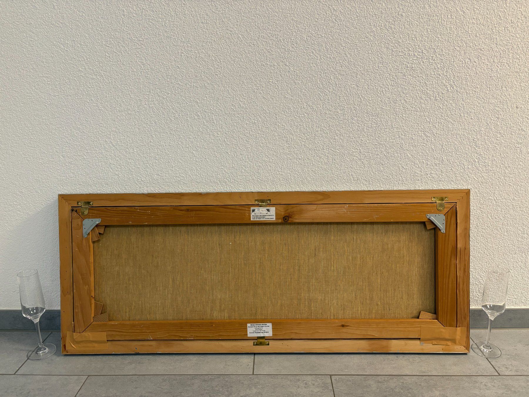 Dipinti: 107.5 cm breitx 42.5 cm hoch Ölgemälde See Berge idyllisch – Usato da Ottenbach venduto da TimelessEmotions. 9