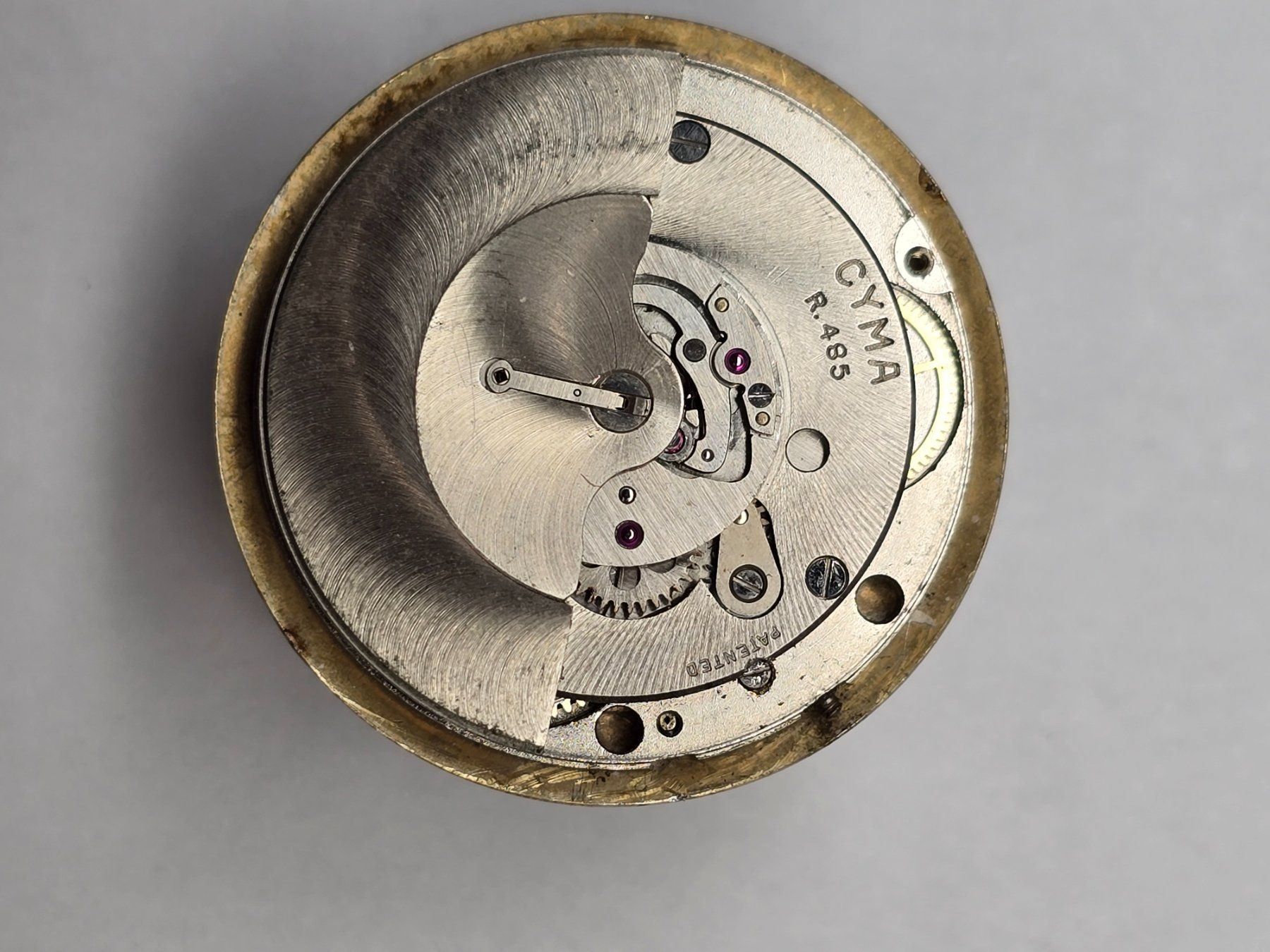Cyma Montres: Mouvement Cyma R 485 – D'occasion à Tramelan par Nirdan 4