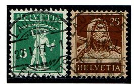 Tell 125III+175 Vollstempel Lausanne
