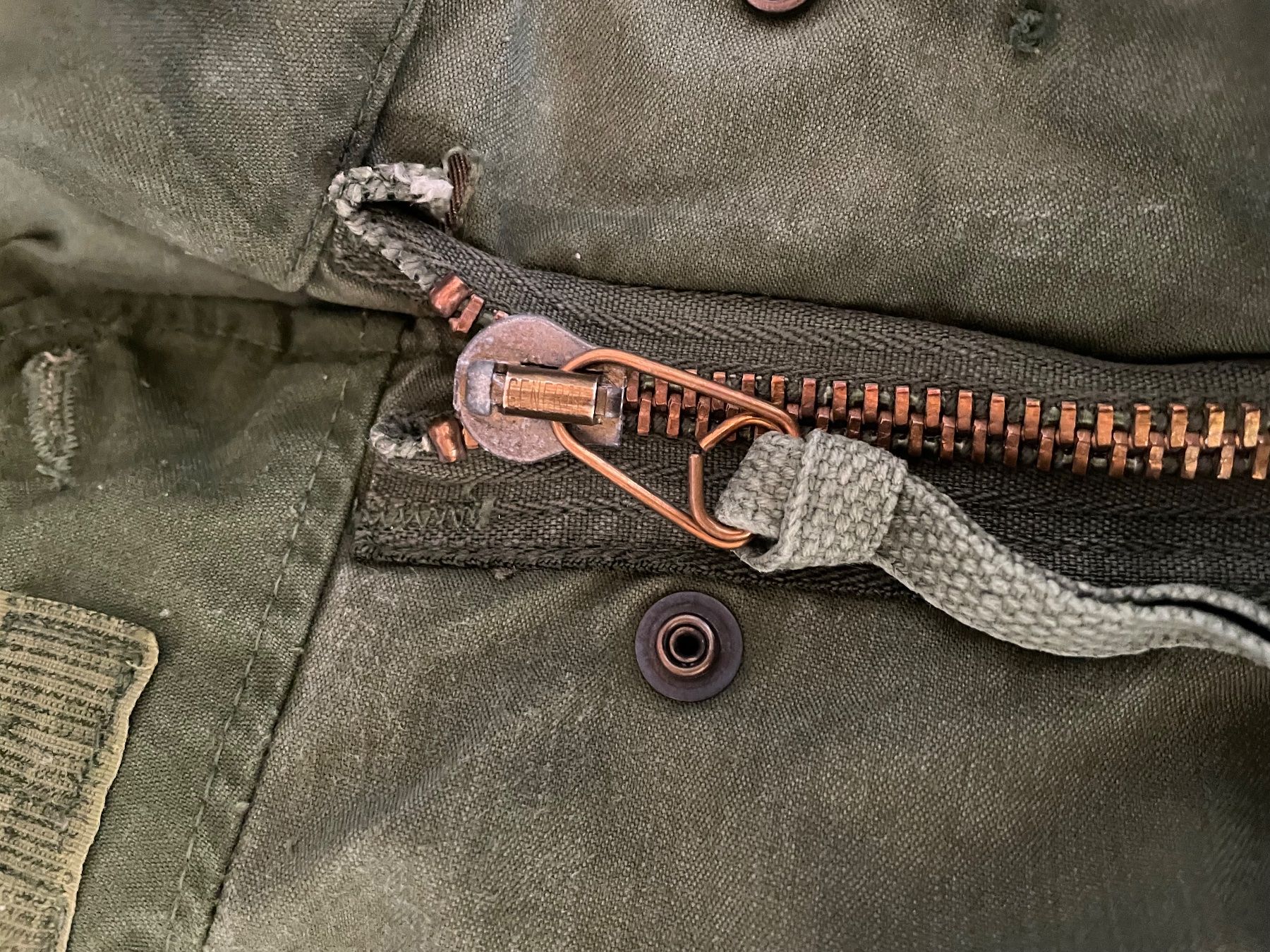 US Army Uniformi: Veste militaire originale us Army/ Field Jacket M65 – Usato da Oberbütschel venduto da Woodie2005 4