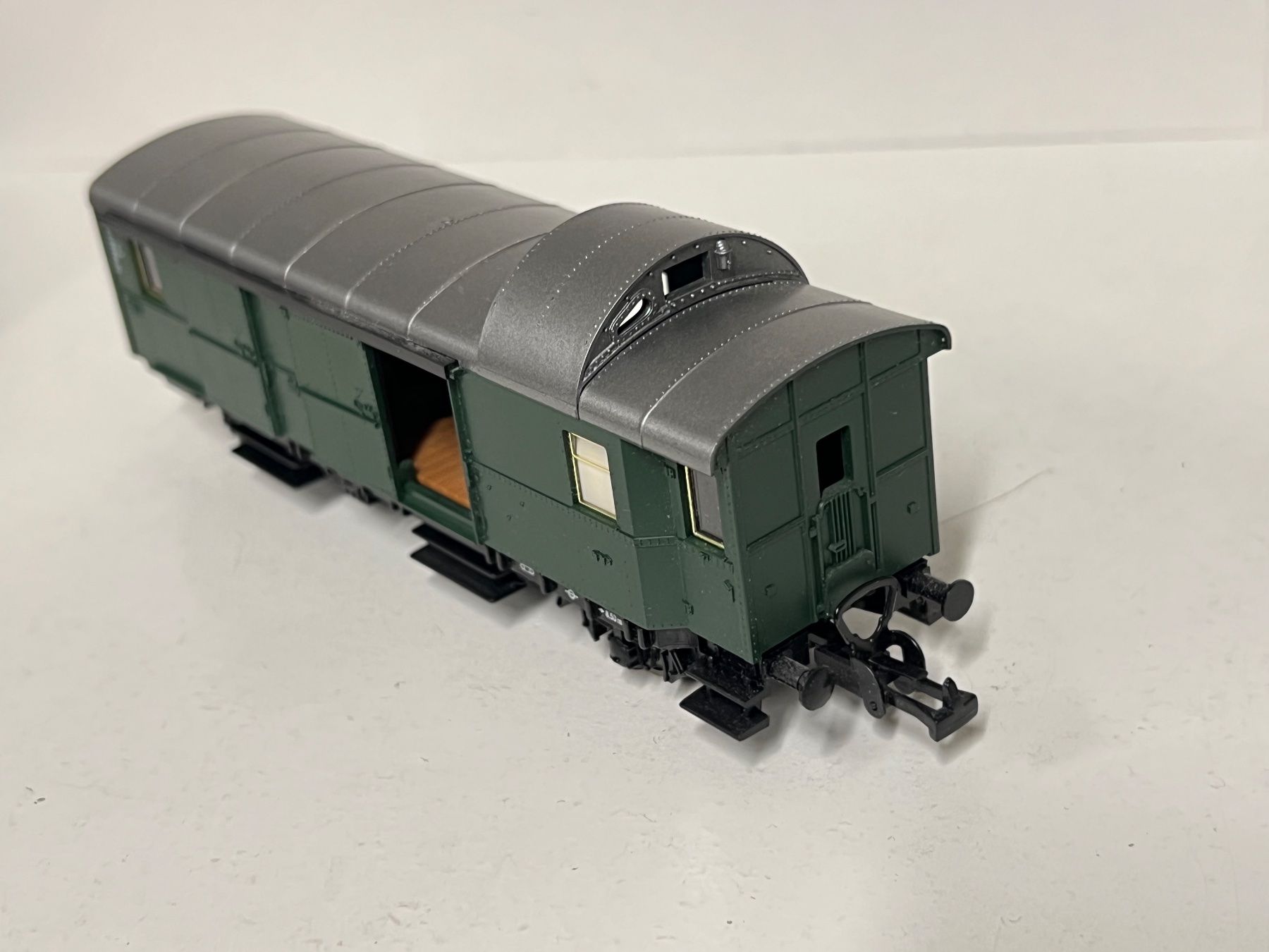 Fleischmann Modellini di ferrovie: Fleischmann DB Gepäckwagen  H0 DC – Difettoso da Geroldswil venduto da TopTrain54 3