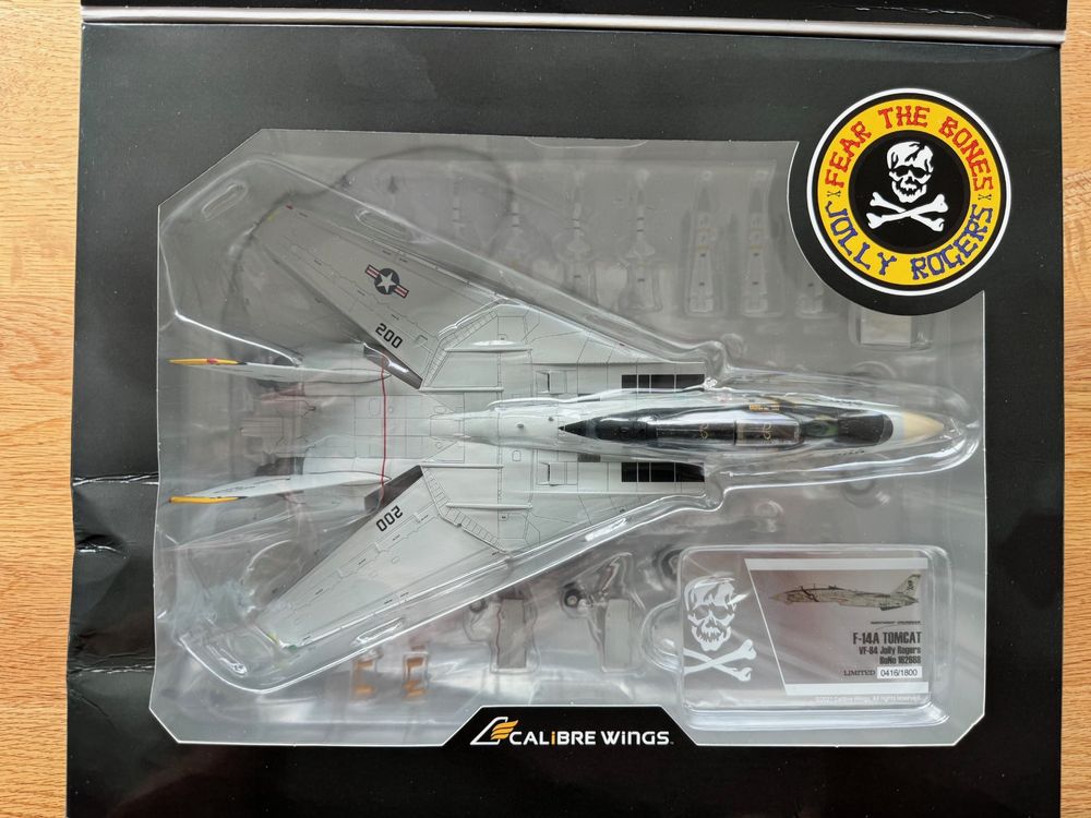 CENTURY WINGS 586710 F-14A TOMCAT VF-154 BLACK KNIGHTS NF100 2003 1:72 Metall EUR 159,00 - DE