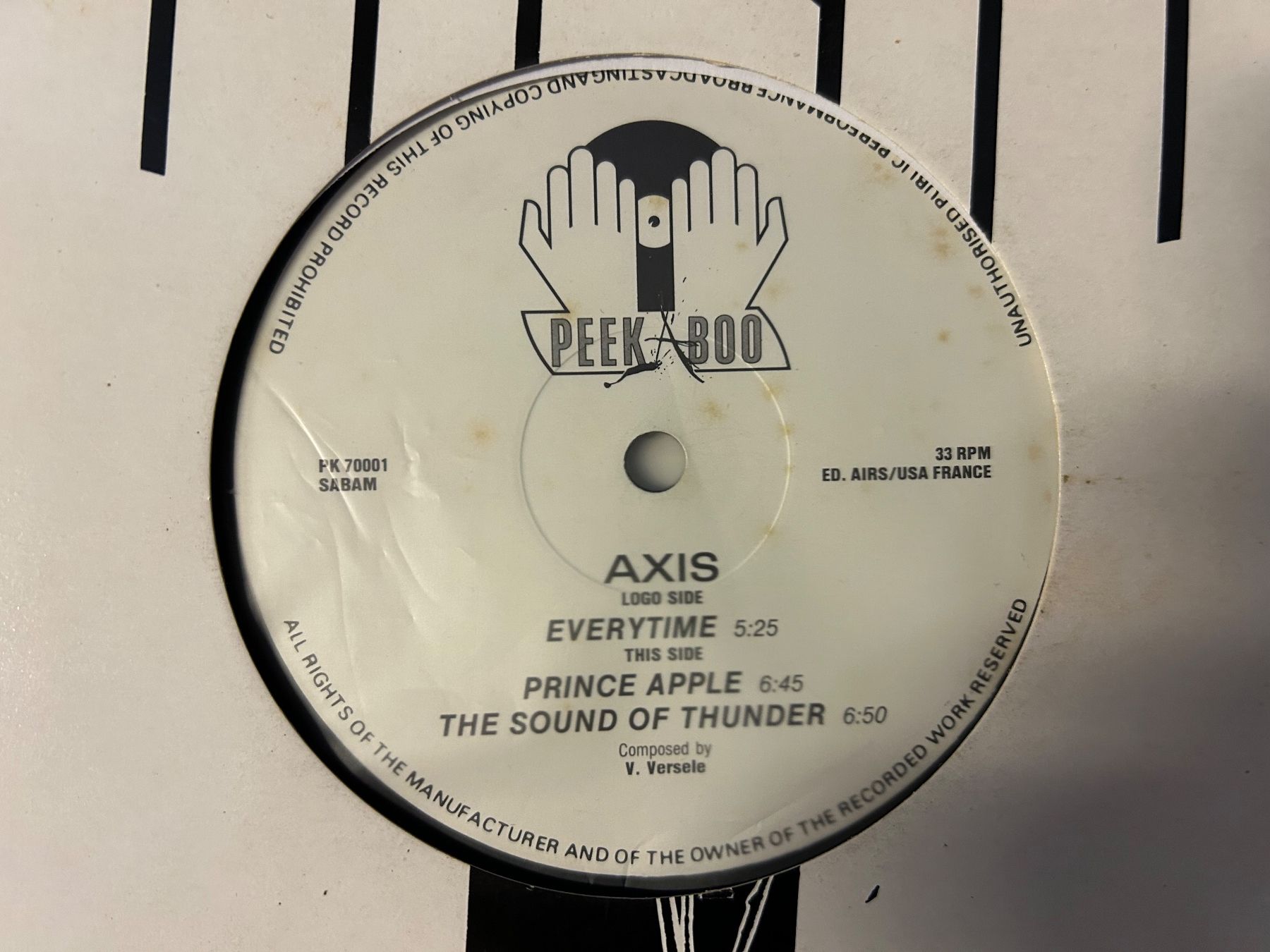 Dischi in vinile: Axis - Everytime, Vinyl MaxiSingle Selten! guter Zust. – Usato da Aesch BL venduto da BlueMusicRecords 2
