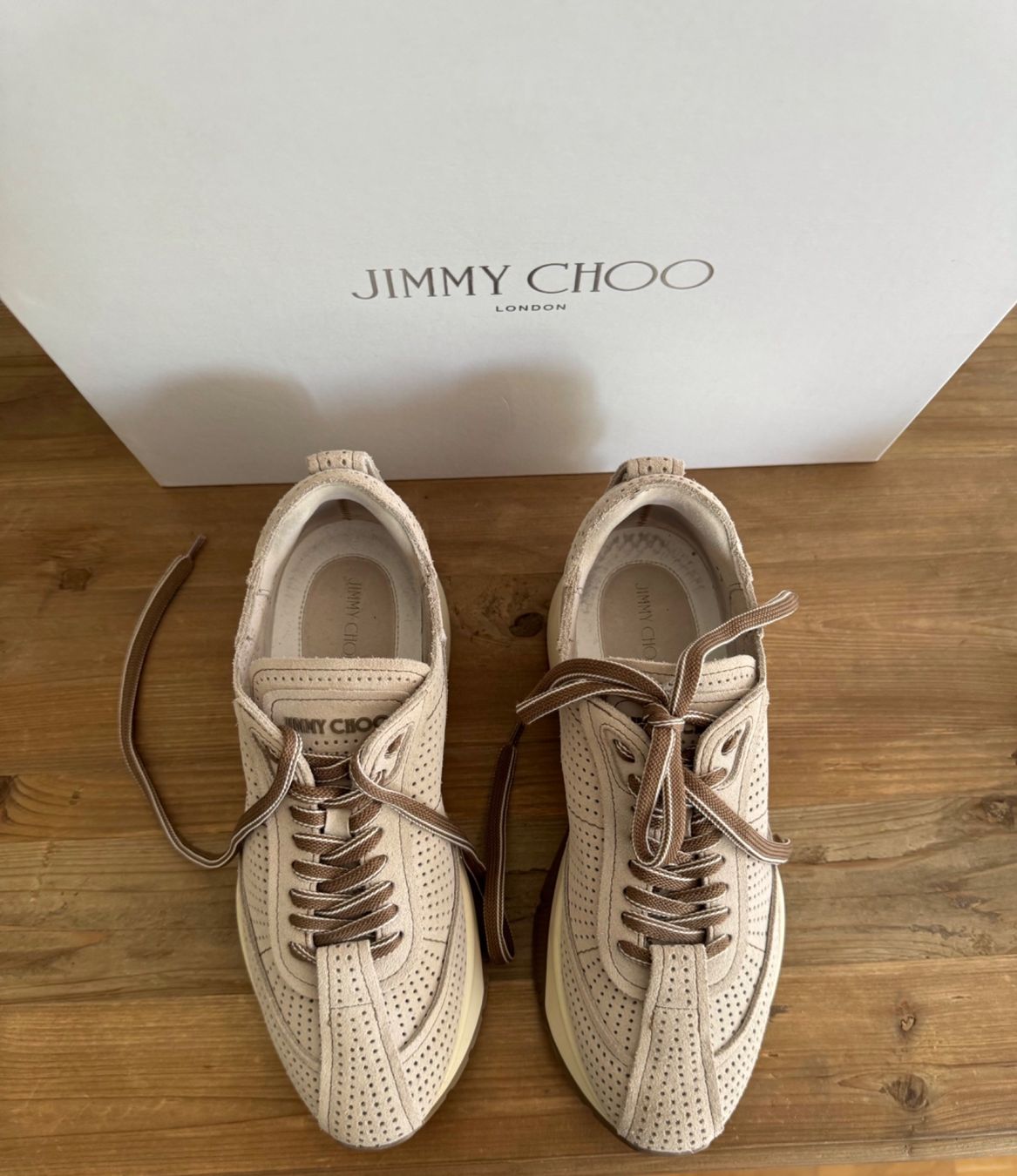 Jimmy Choo Damenschuhe: Jimmy Choo Sneaker Raine Leder Gr. 38 – Neu (gemäss Beschreibung) aus Dänikon ZH von rh7_xmx2 6