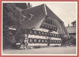Trubschachen - Oldtimer Tankstelle - ca. 1945 - Stempel 1974