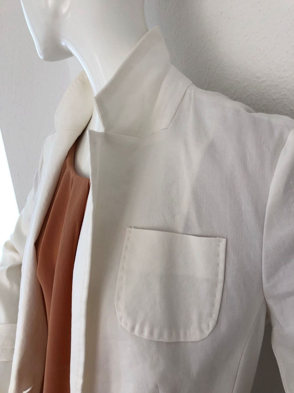 Marc Cain Giacche: Marc Cain Blazer Leinen Gr 42 N5 L – Nuovo (secondo la descrizione) da Volketswil venduto da praxis12 1