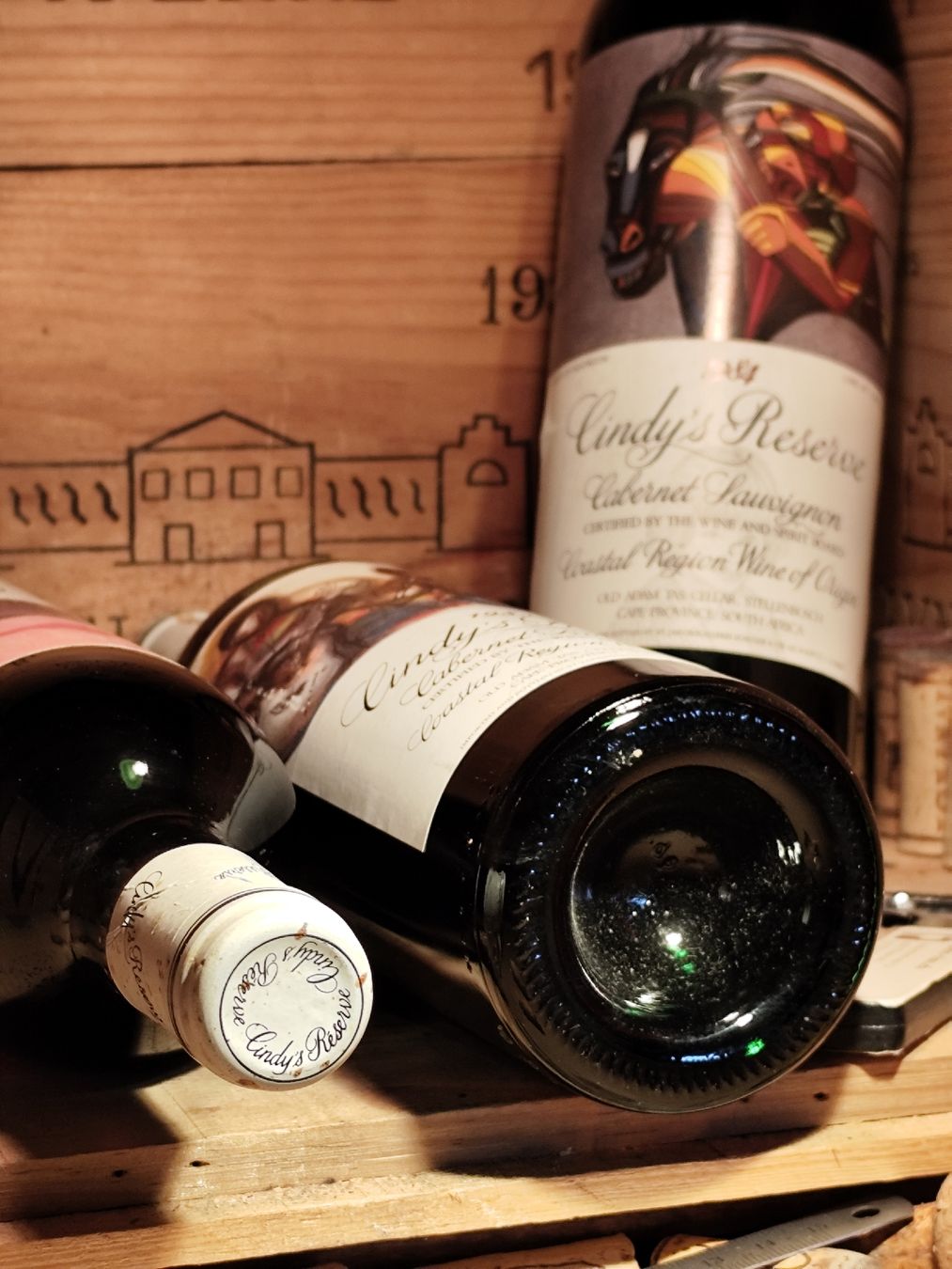 Vino: 1983 - 85 Cindy's Reserve Cabernet Sauvignon – Nuovo (secondo la descrizione) da Büsserach venduto da Vintage-vins 2