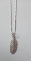 NEU Designer Kette Silber 925 Feder Boho zu Nile Free People