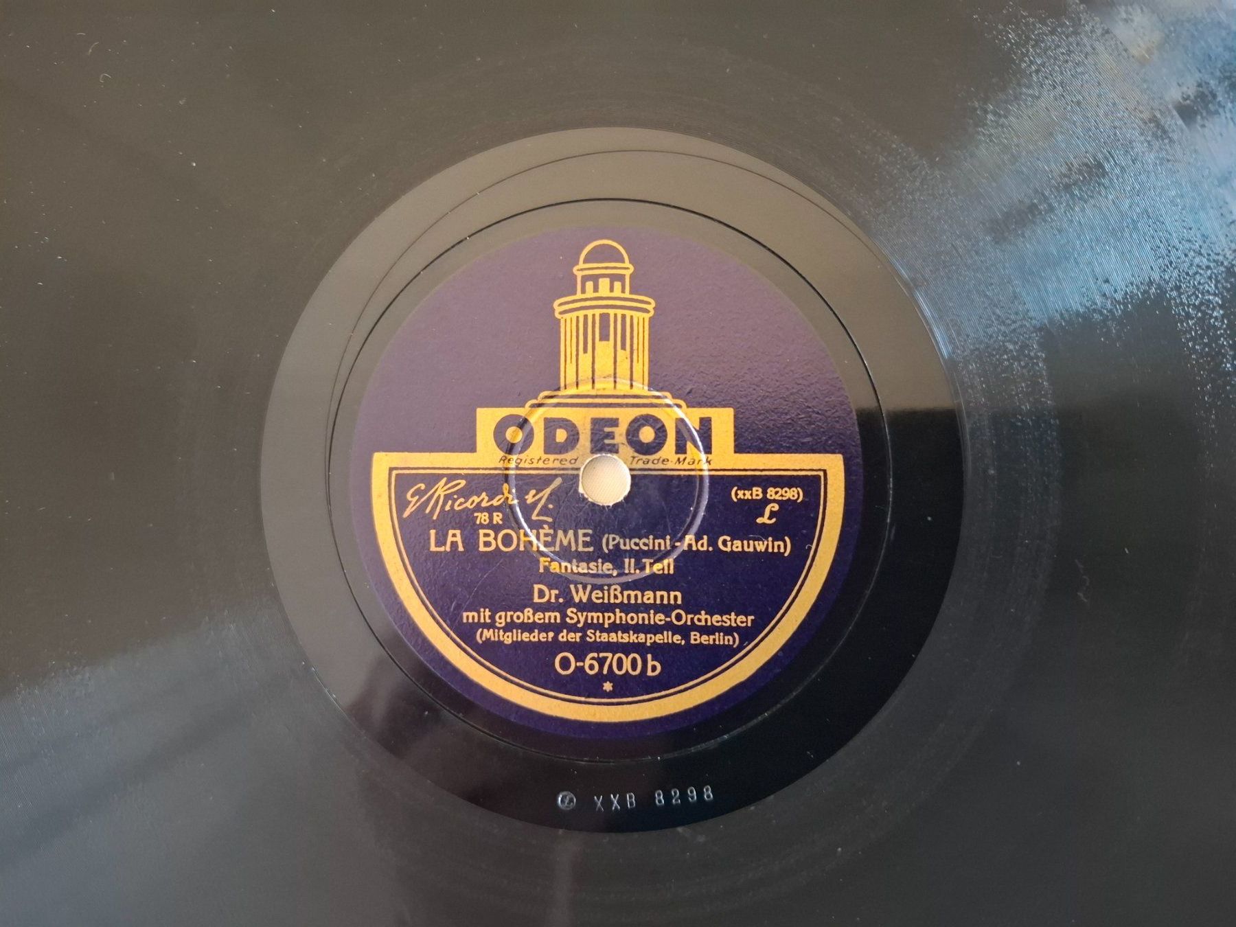 Dischi in vinile: Schellackplatte: La Boheme – Usato da Luzern venduto da globinhood 2
