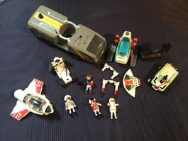 Playmobil Weltraum Konvolut, Raumschiff, Figuren, gem. Foto
