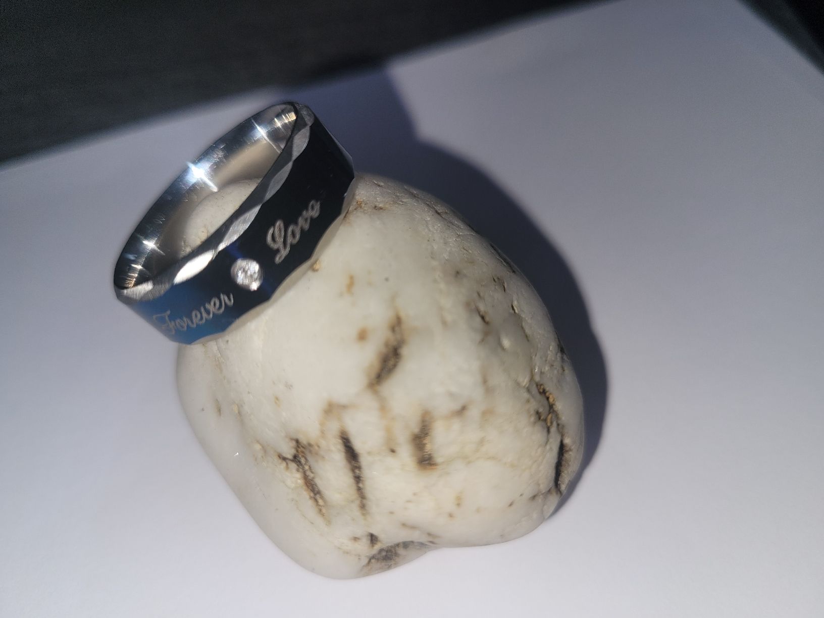 Ringe: Schöner Paar-Ring "Forever Love" Edelstahl – Neu und originalverpackt aus Bassersdorf von kid_fm98 1