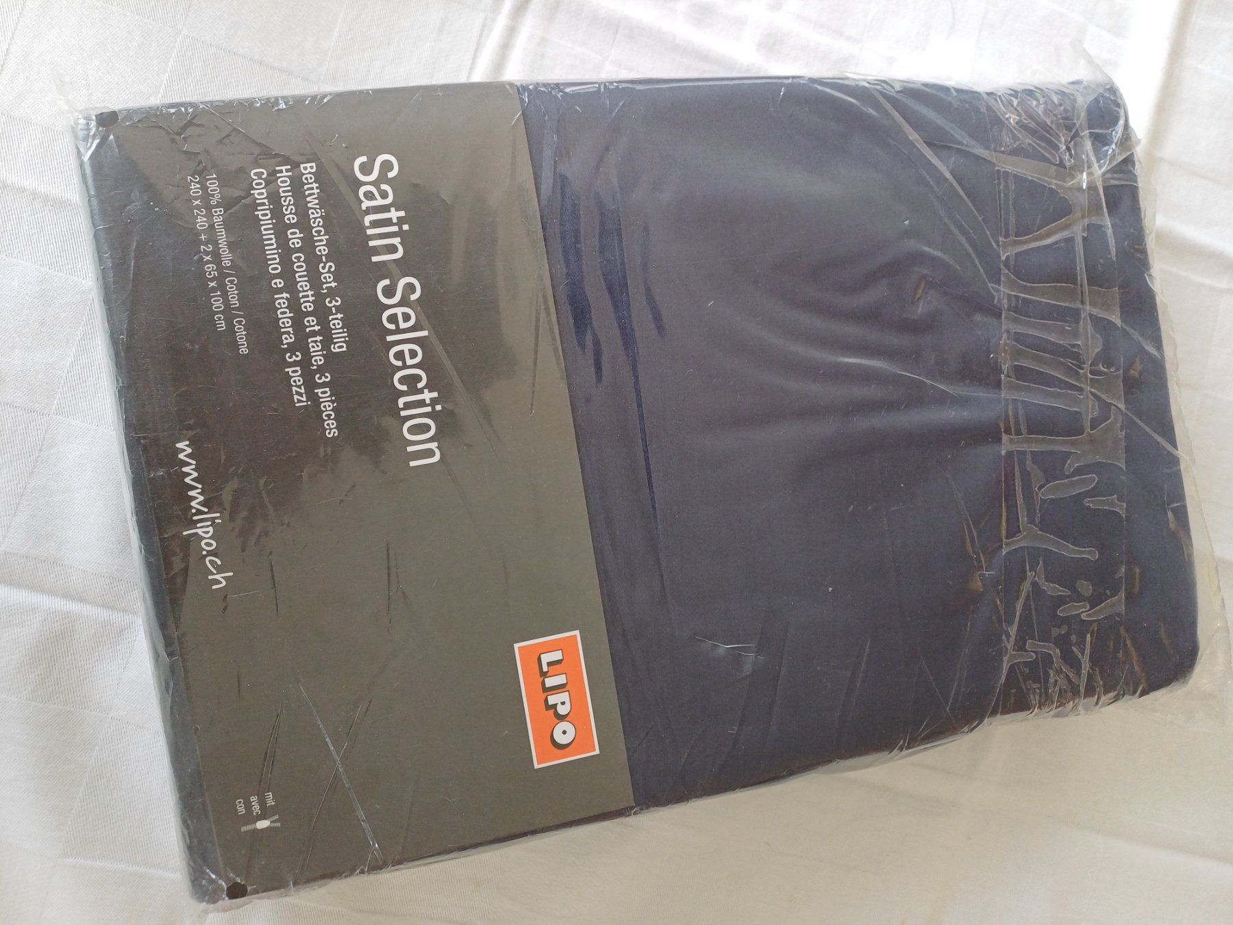 Biancheria da letto: Bettwäsche Set 3 teilig, Satin Selection – Usato da Reinach AG venduto da vier-pfoten