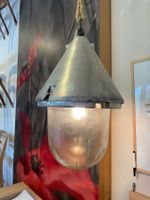 Industrial Hängeleuchte aus Metall & Glas – echter Hingucker