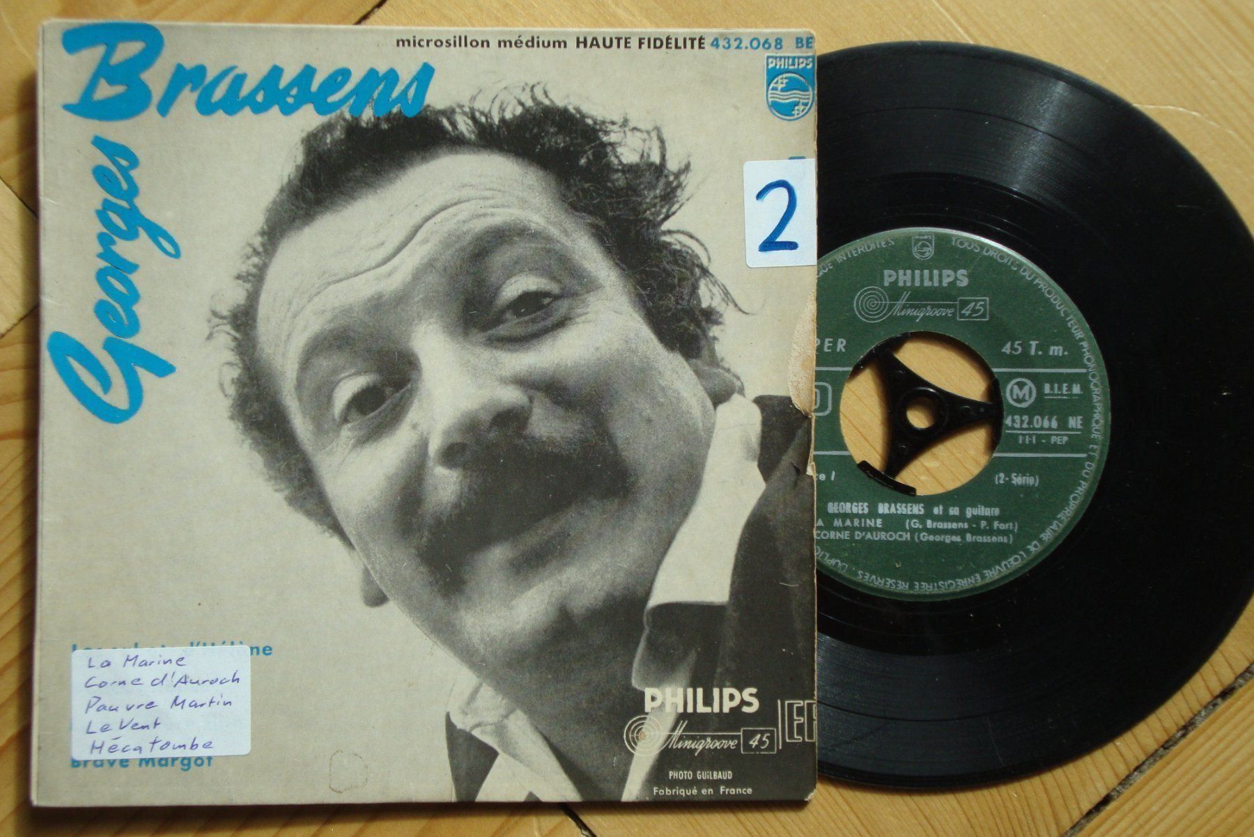Dischi in vinile: GEORGES BRASSENS - LA MARINE - HÉCATOMBE – Usato da Bern venduto da Uli_10_11