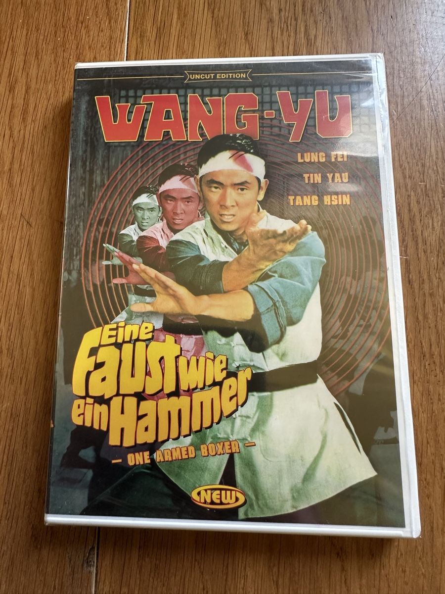 Tutti i DVDs: Wang -Yu eine Faust wie ein Hammer, DVD, OVP ￼ – Nuovo e nell'imballaggio originale da Benken ZH venduto da Audi-erich
